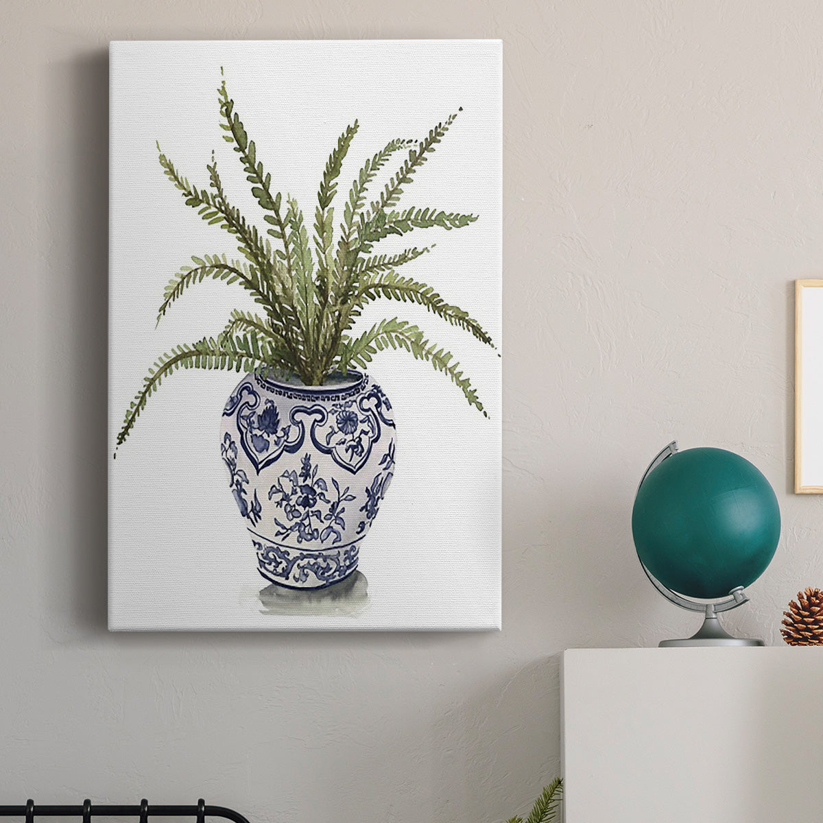 Fern House I - Canvas Art Print