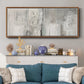 Glittering Shoreline - Floater Framed Canvas Print
