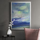 Island Dusk - Modern Framed Canvas Print