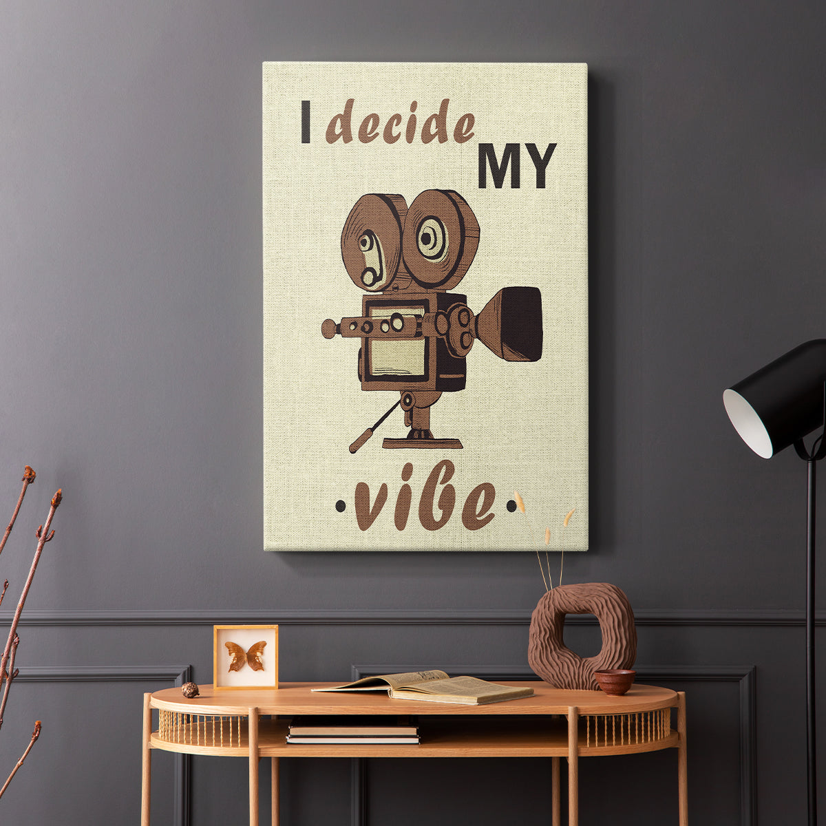 Movie Time III - Canvas Art Print