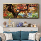 Dreaming of October - Floater Framed Canvas Print
