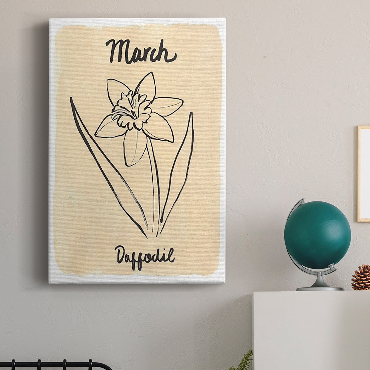 Birth Month III Premium Gallery Wrapped Canvas - Ready to Hang