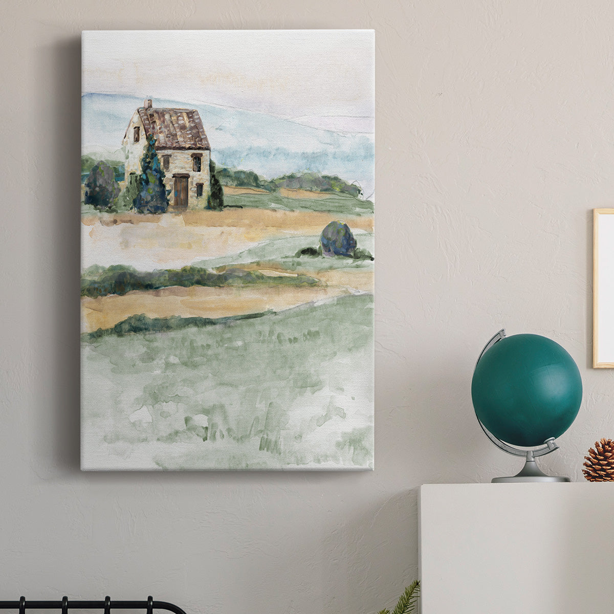 On the Countryside I Premium Gallery Wrapped Canvas - Ready to Hang