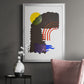 Shifting IV - Modern Framed Canvas Print