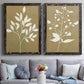 Honey Botanical I   - Premium Framed Canvas 2 Piece Set - Ready to Hang