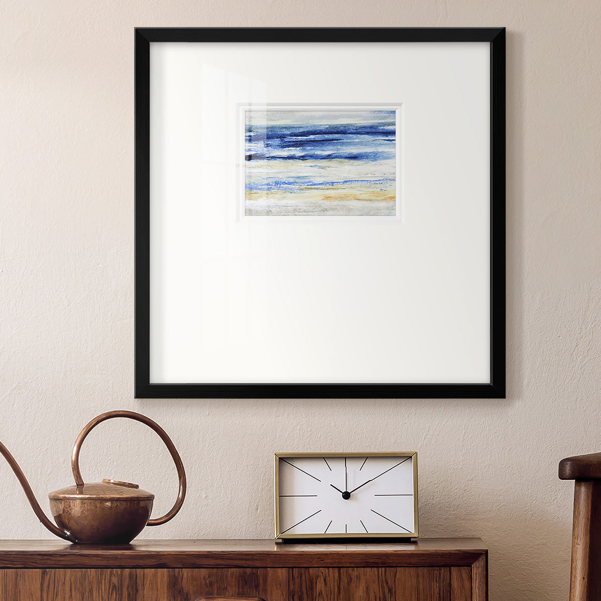 Choppy Seas II Premium Framed Print Double Matboard