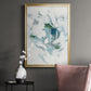 Ice Cavern III - Modern Framed Canvas Print