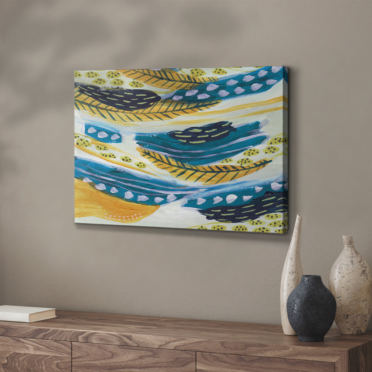 Feathery I - Canvas Art Print