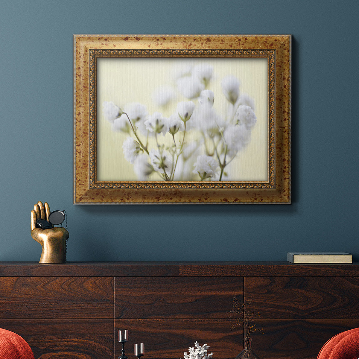 Baby's Breath Study IV Premium Framed Canvas- Ready to Hang