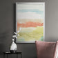 Blushing Sunrise II - Modern Framed Canvas Print
