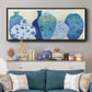 Chinoiserie Home - Floater Framed Canvas Print