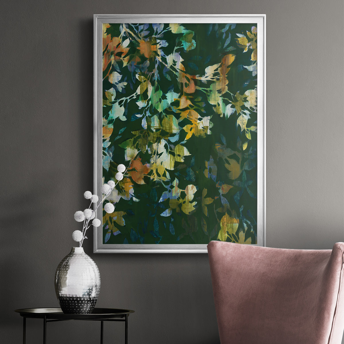 Whirlwind II - Modern Framed Canvas Print