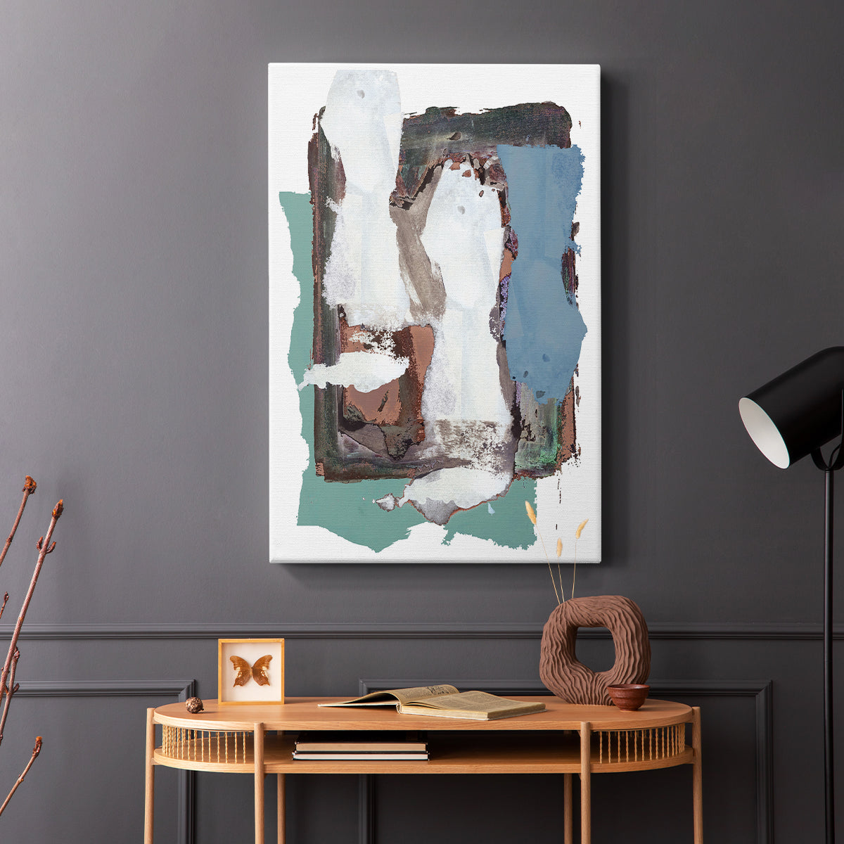 Brights Soft Wash I - Canvas Art Print