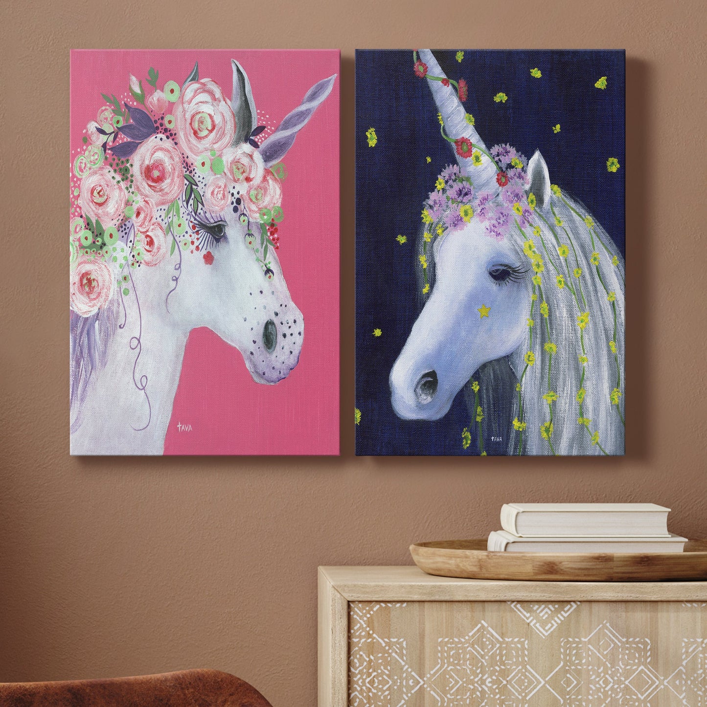 Unicorn III Premium Gallery Wrapped Canvas - Ready to Hang