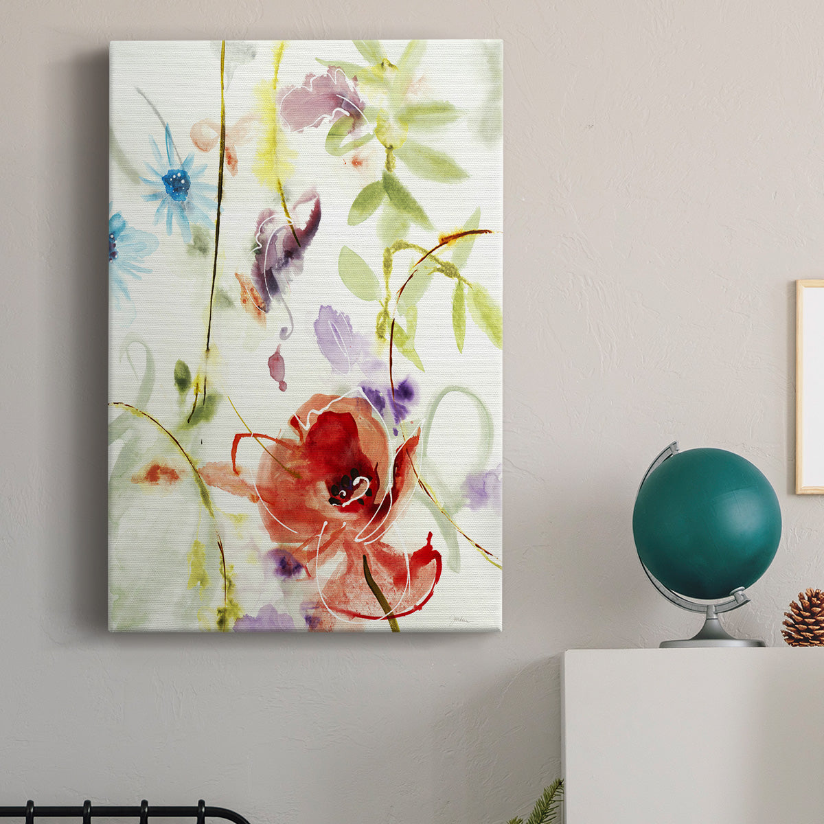 Color Of Summer II Premium Gallery Wrapped Canvas - Ready to Hang