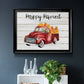 Happy Harvest Truck Premium Classic Framed Canvas - Ready to Hang