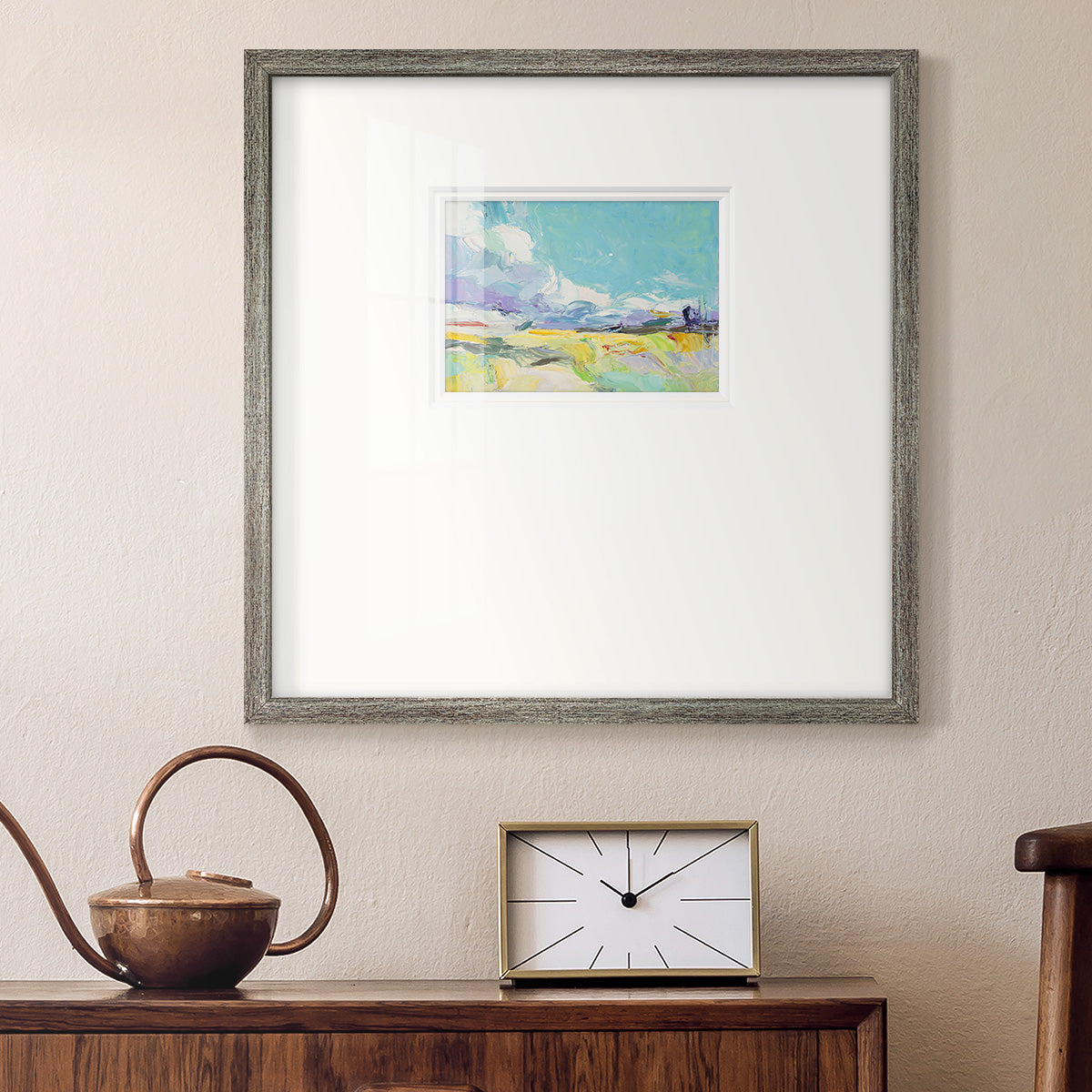 Travels- Premium Framed Print Double Matboard