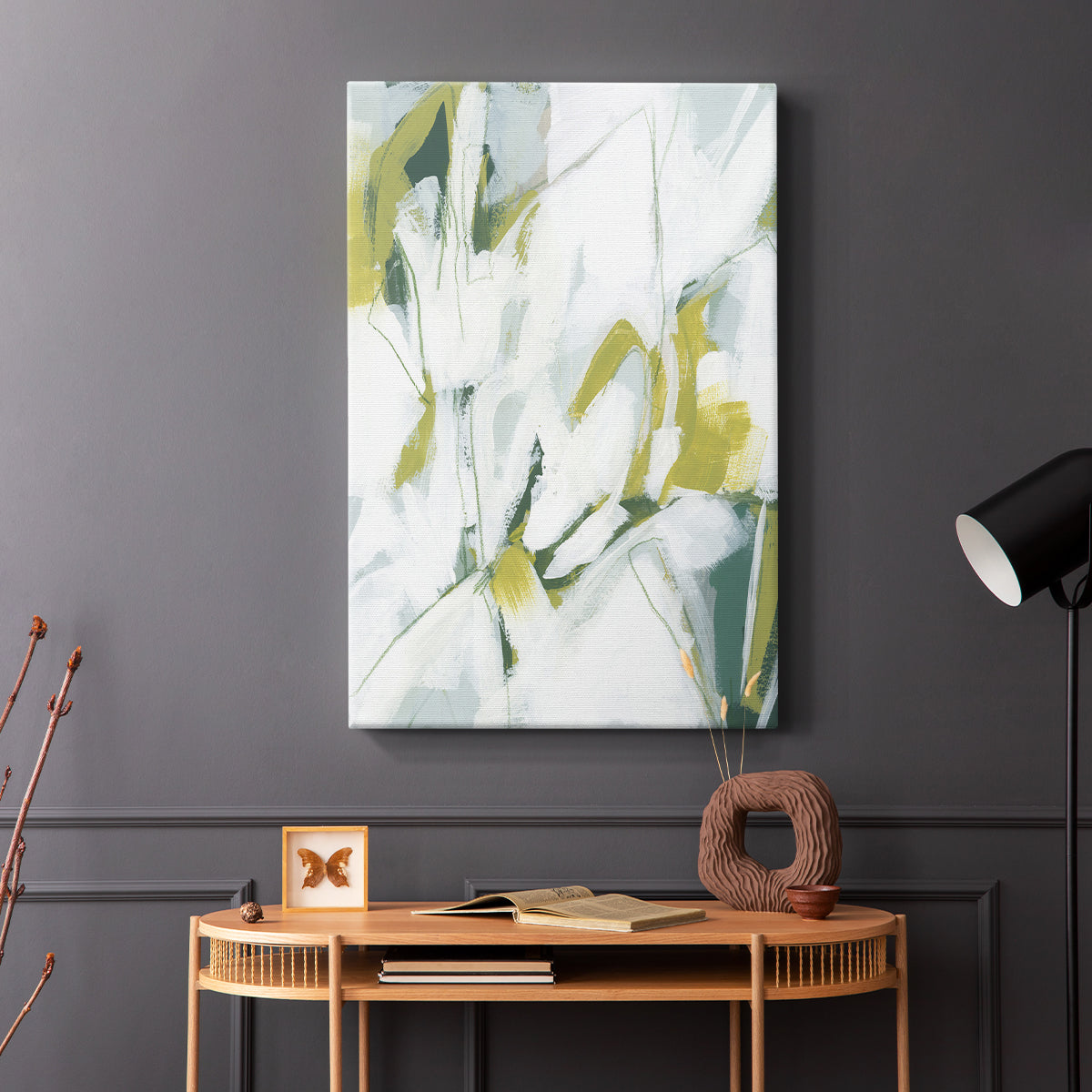 Emerald Ice II - Canvas Art Print