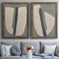 Paper Slice III - Premium Framed Canvas 2 Piece Set - Ready to Hang