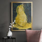 Urban Pear II - Modern Framed Canvas Print