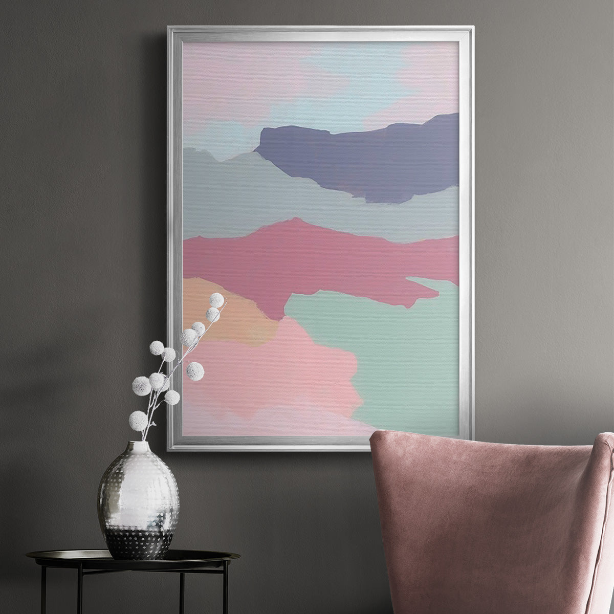 Desert Prism I - Modern Framed Canvas Print