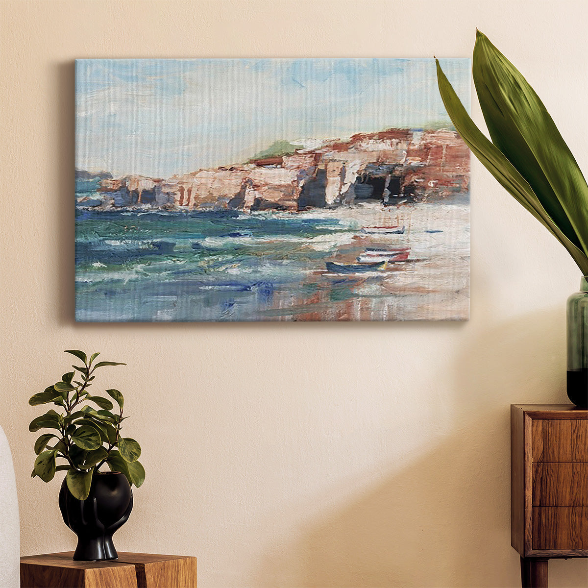 Sea Cliff Study II Premium Gallery Wrapped Canvas - Ready to Hang