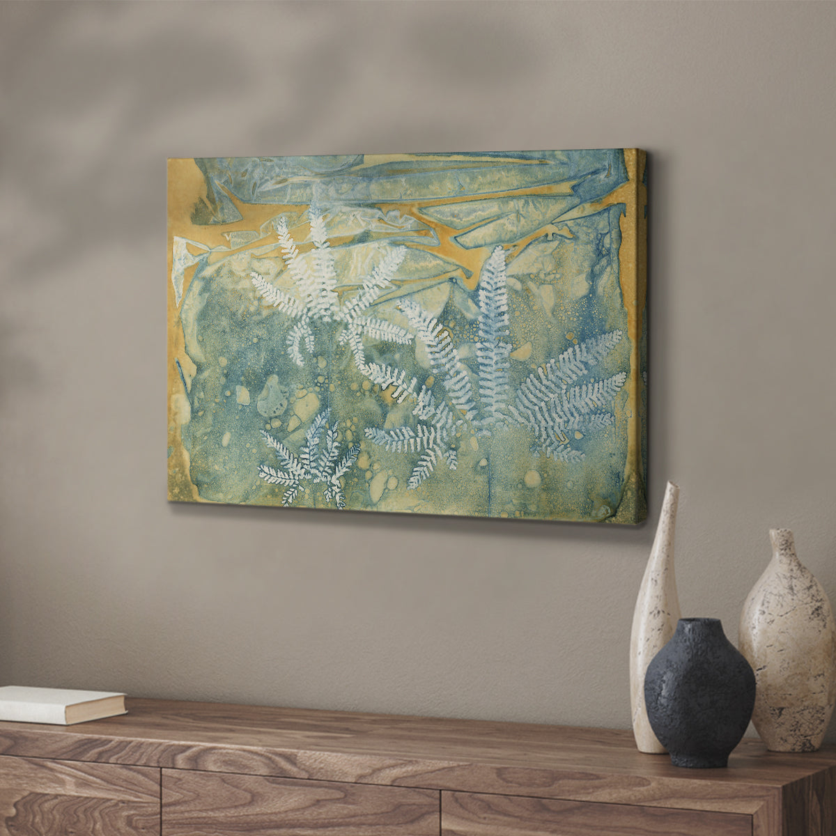 Floating Ferns - Canvas Art Print