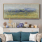 Open Terrain II - Floater Framed Canvas Print