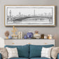 Pont Alexandre III - Floater Framed Canvas Print