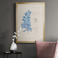 Blue Marine Algae VI - Modern Framed Canvas Print