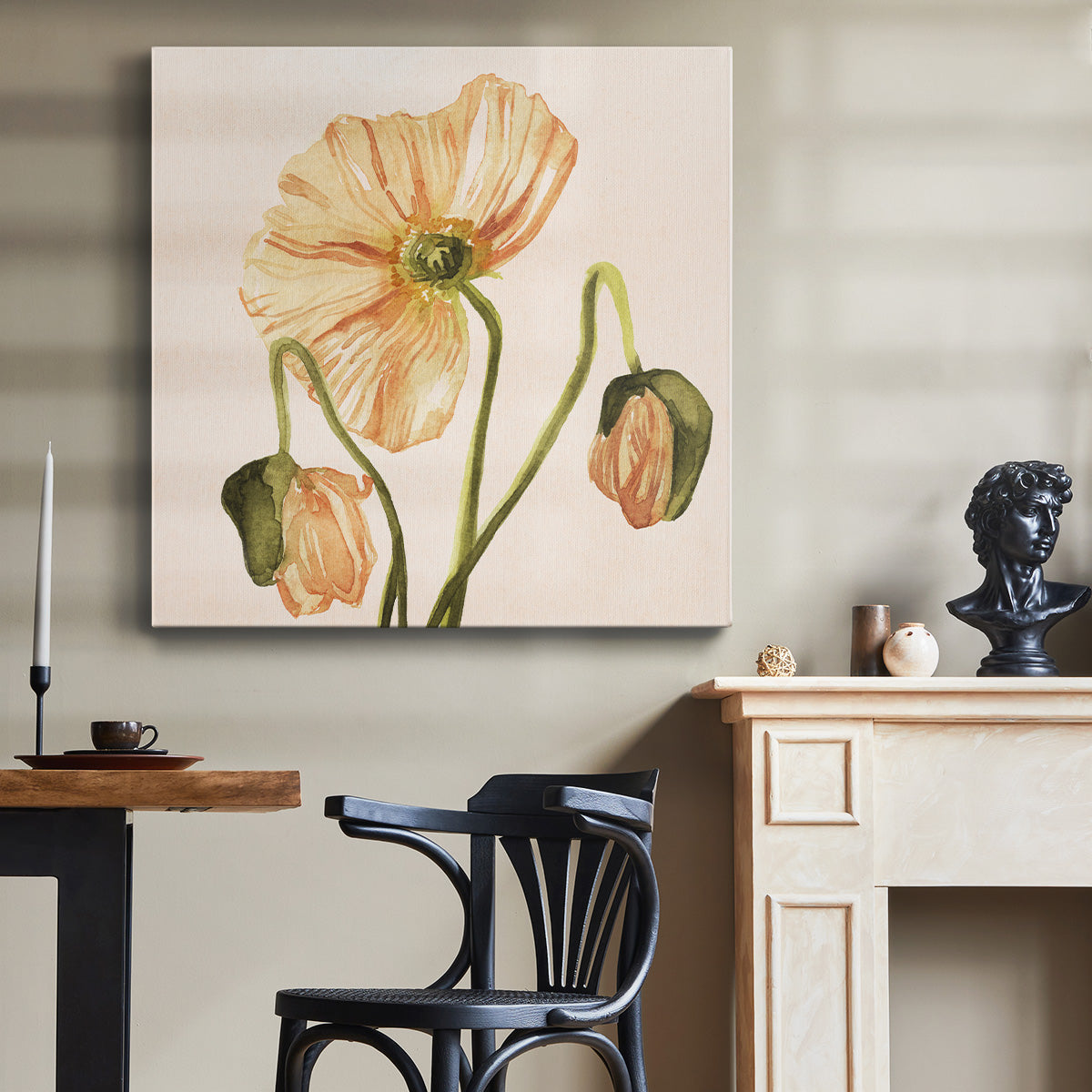 Highpoint Poppies I - Canvas Art Print