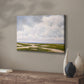 Cloudy Distant Beach Horizon - Canvas Art Print