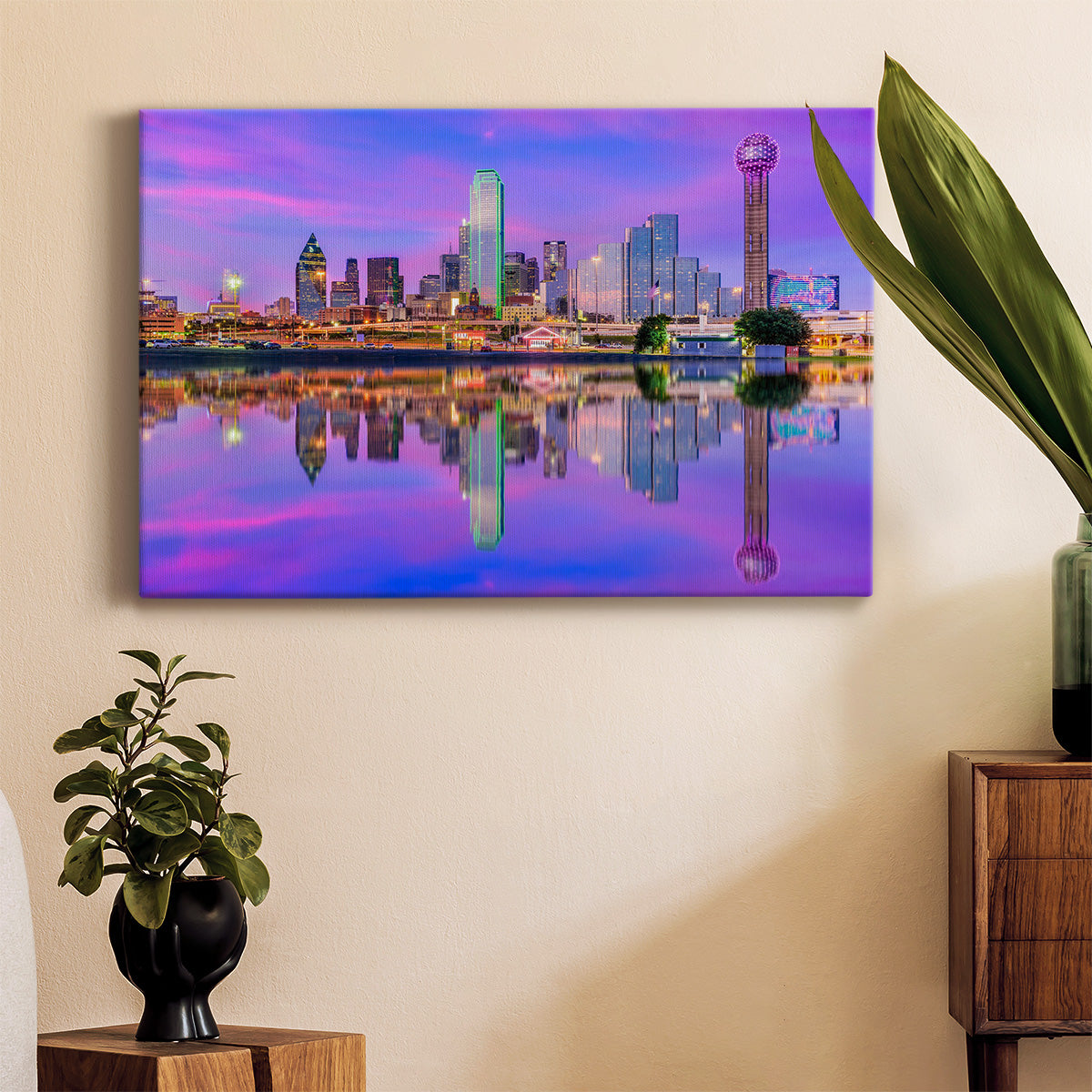 Dallas, Texas, USA - Canvas Art Print