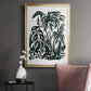Ink Jungle IV - Modern Framed Canvas Print