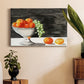 Watercolor Fruit Bowl II Premium Gallery Wrapped Canvas - Ready to Hang