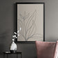 Neutral Lines I - Modern Framed Canvas Print
