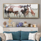 Grazin' - Floater Framed Canvas Print