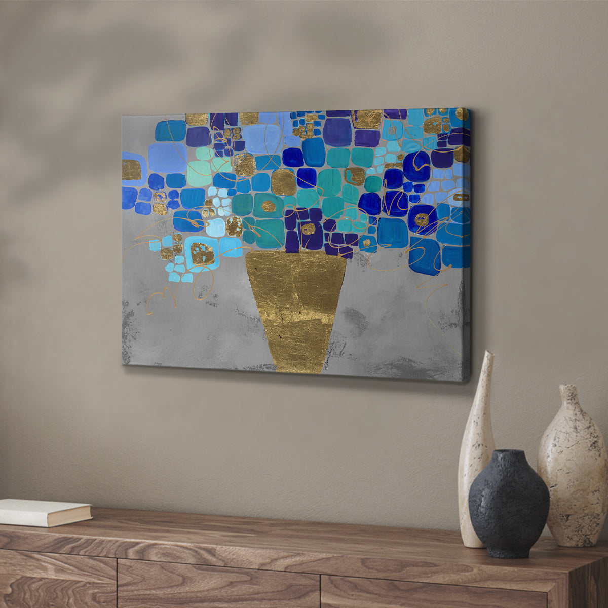 Blue Love - Canvas Art Print