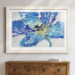 Fleur Bleue II - Barnwood Framed Art Print