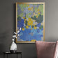 Lake Como Garden - Modern Framed Canvas Print