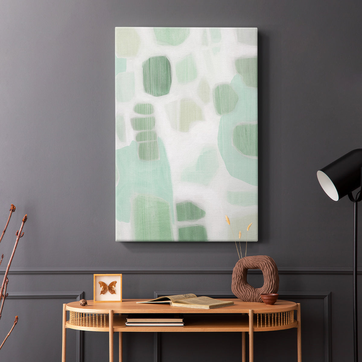 River Shapes I - Canvas Art Print