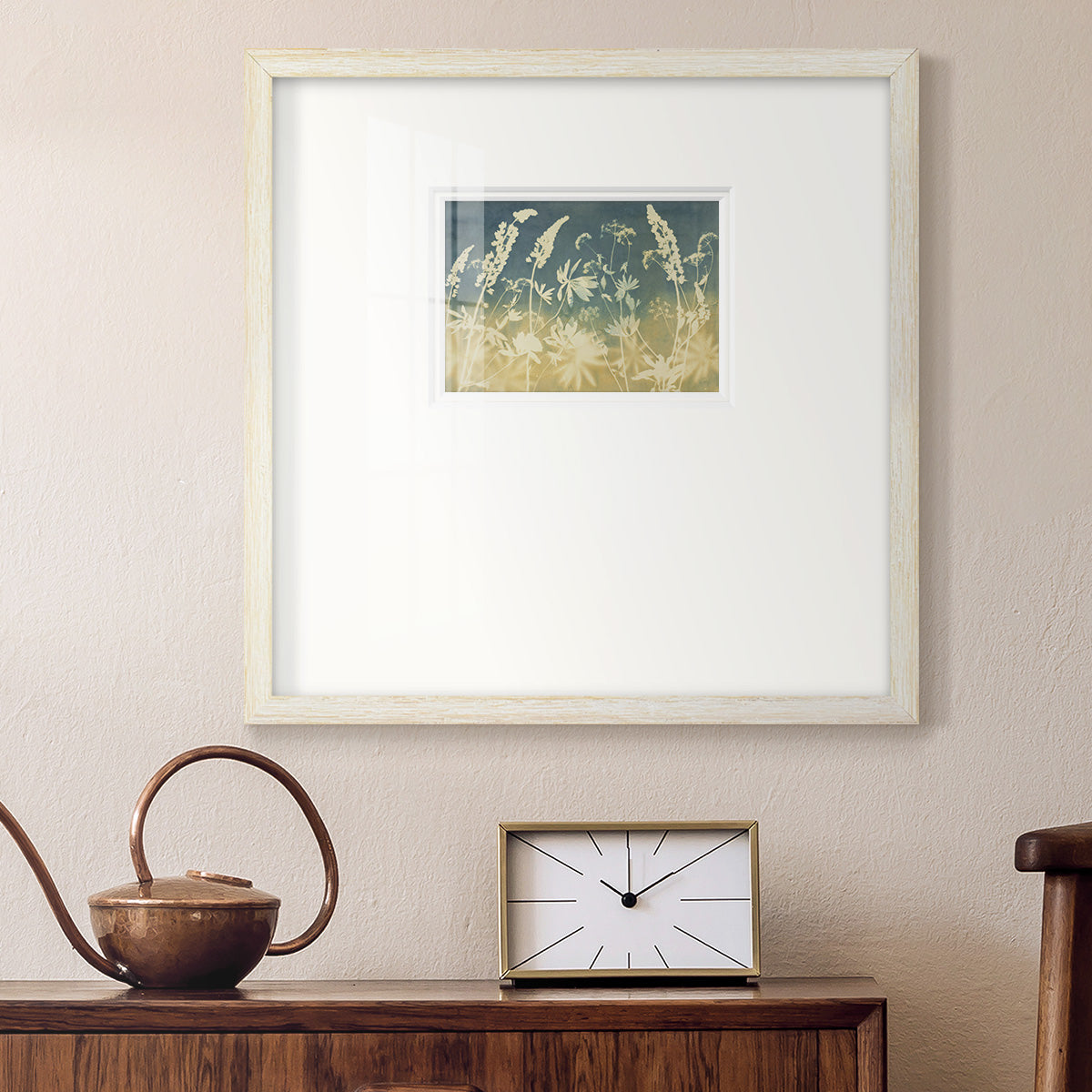 Solstice Lupine Premium Framed Print Double Matboard