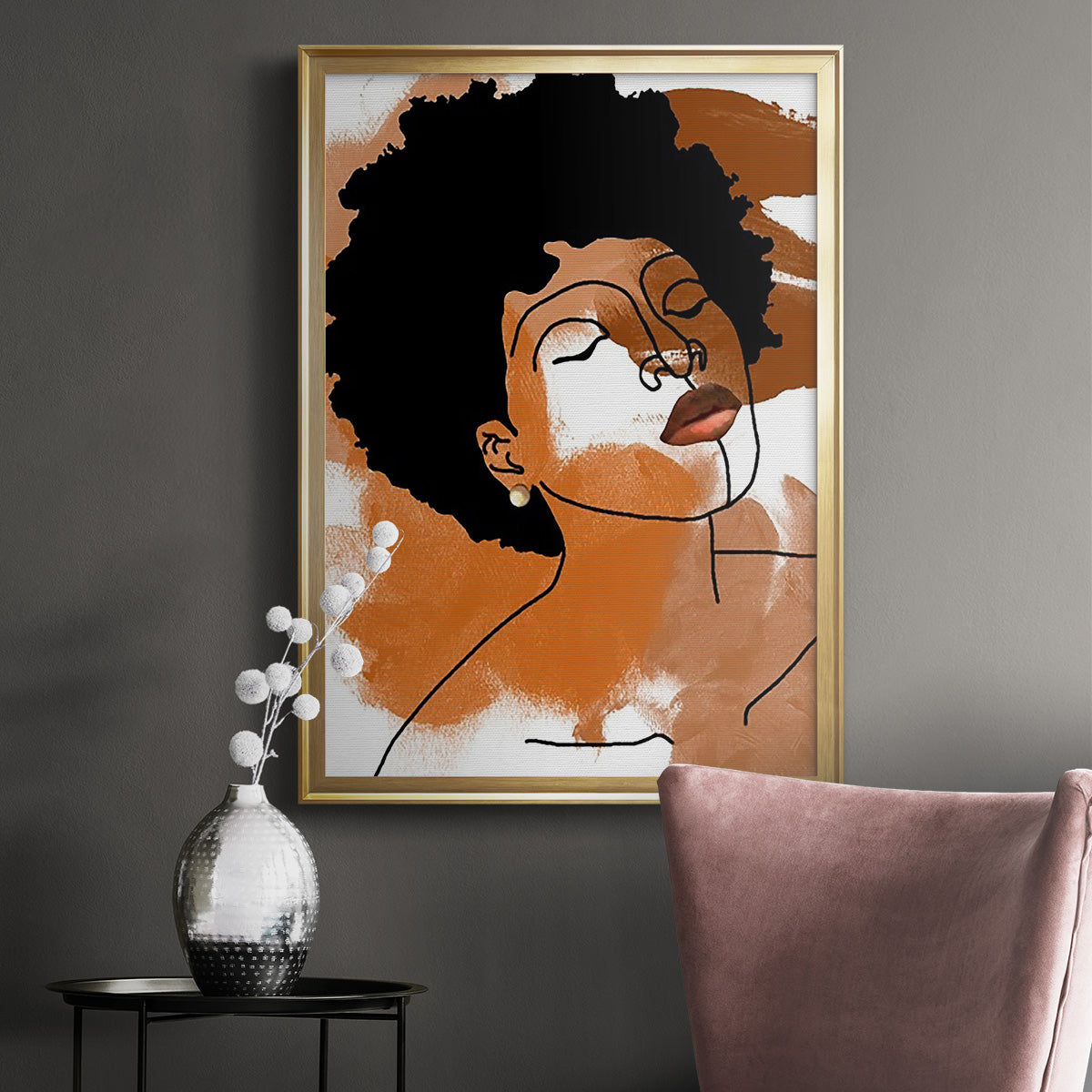 Phenomal Women IV - Modern Framed Canvas Print