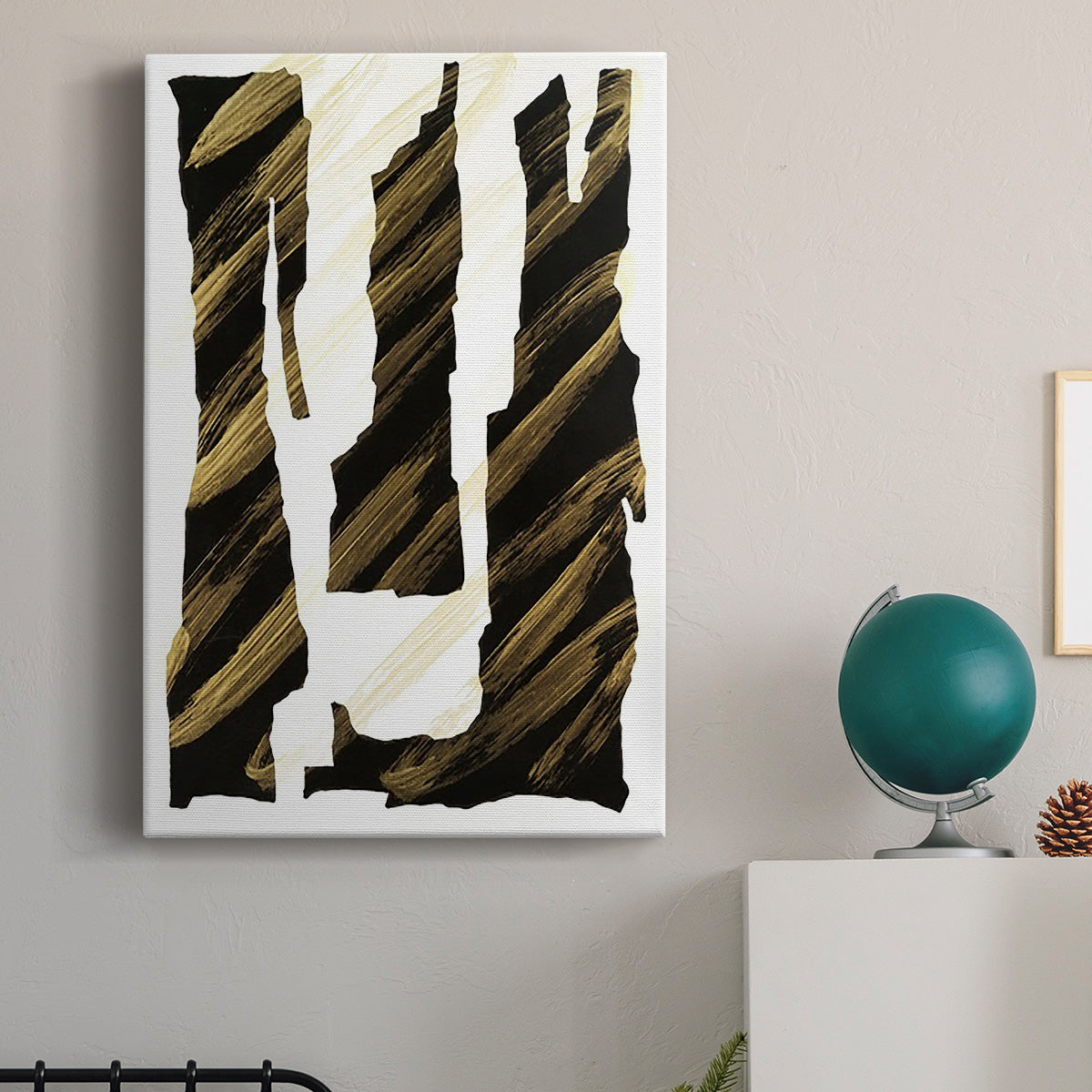 Onyx Obelisks I - Canvas Art Print