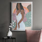 Curly Lady I - Modern Framed Canvas Print