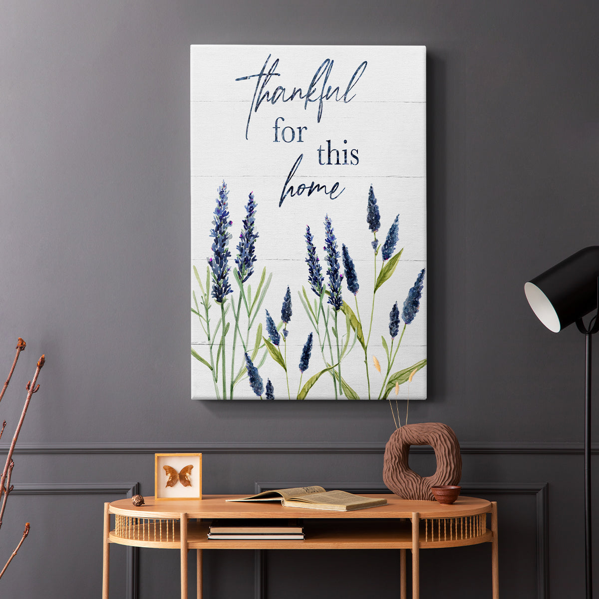 Thankful for this Home - Canvas Art Print