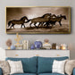 Wild Horses - Floater Framed Canvas Print