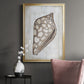 Ocean Cone I - Modern Framed Canvas Print