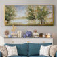 Waterway Grove - Floater Framed Canvas Print