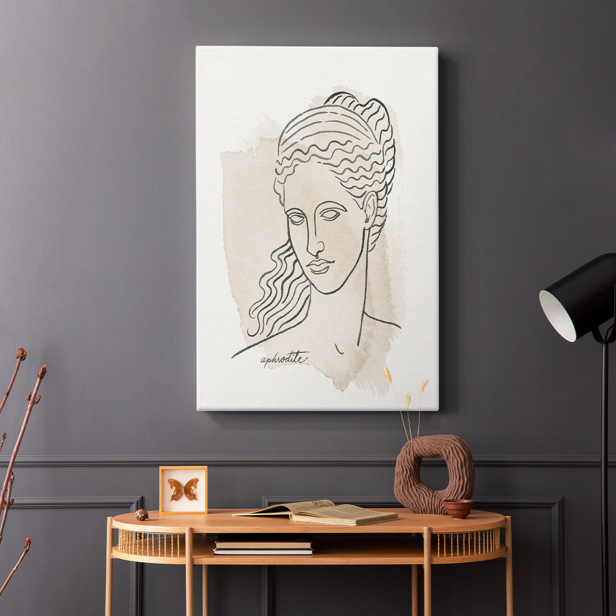 Greek Busts V - Canvas Art Print